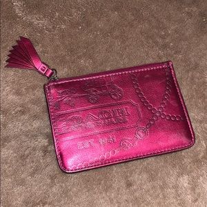 Coach combo keychain/coin purse